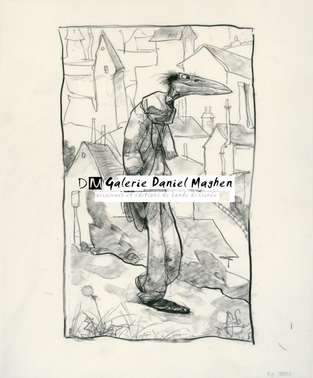 Illustration originale - Peter de Sève - 3360