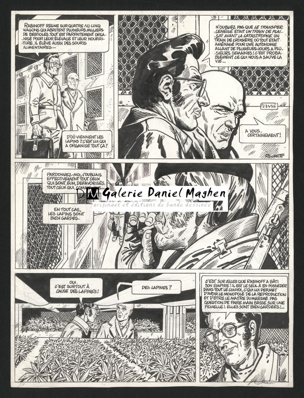 Planche originale n°58 - Jean-Marc Rochette - Encre de Chine sur papier - 5172