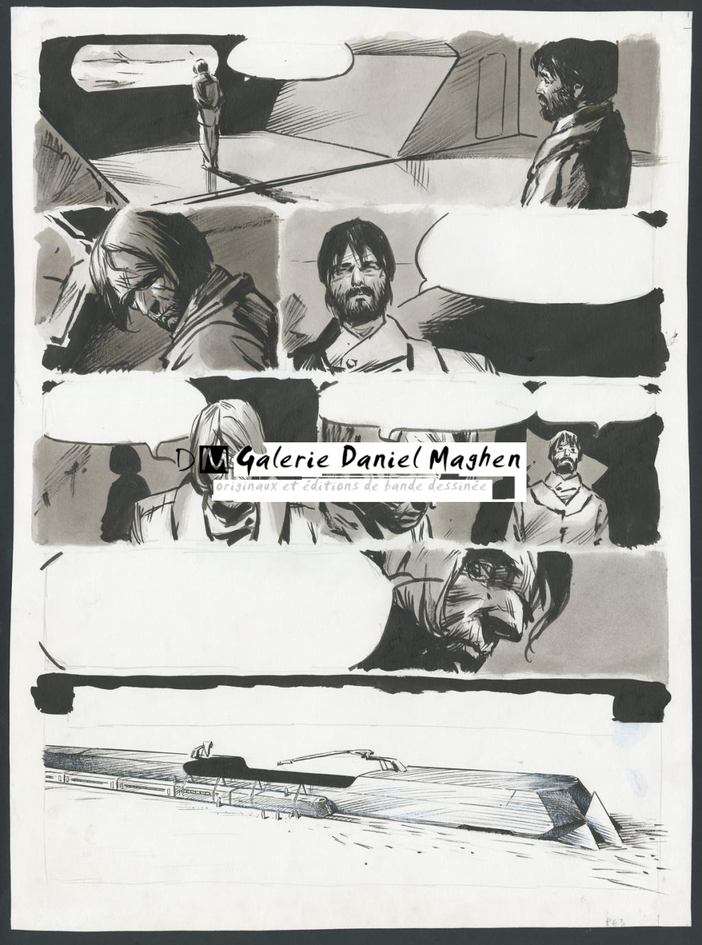 Planche originale n°63 - Jean-Marc Rochette - Encre de Chine sur papier - 5169