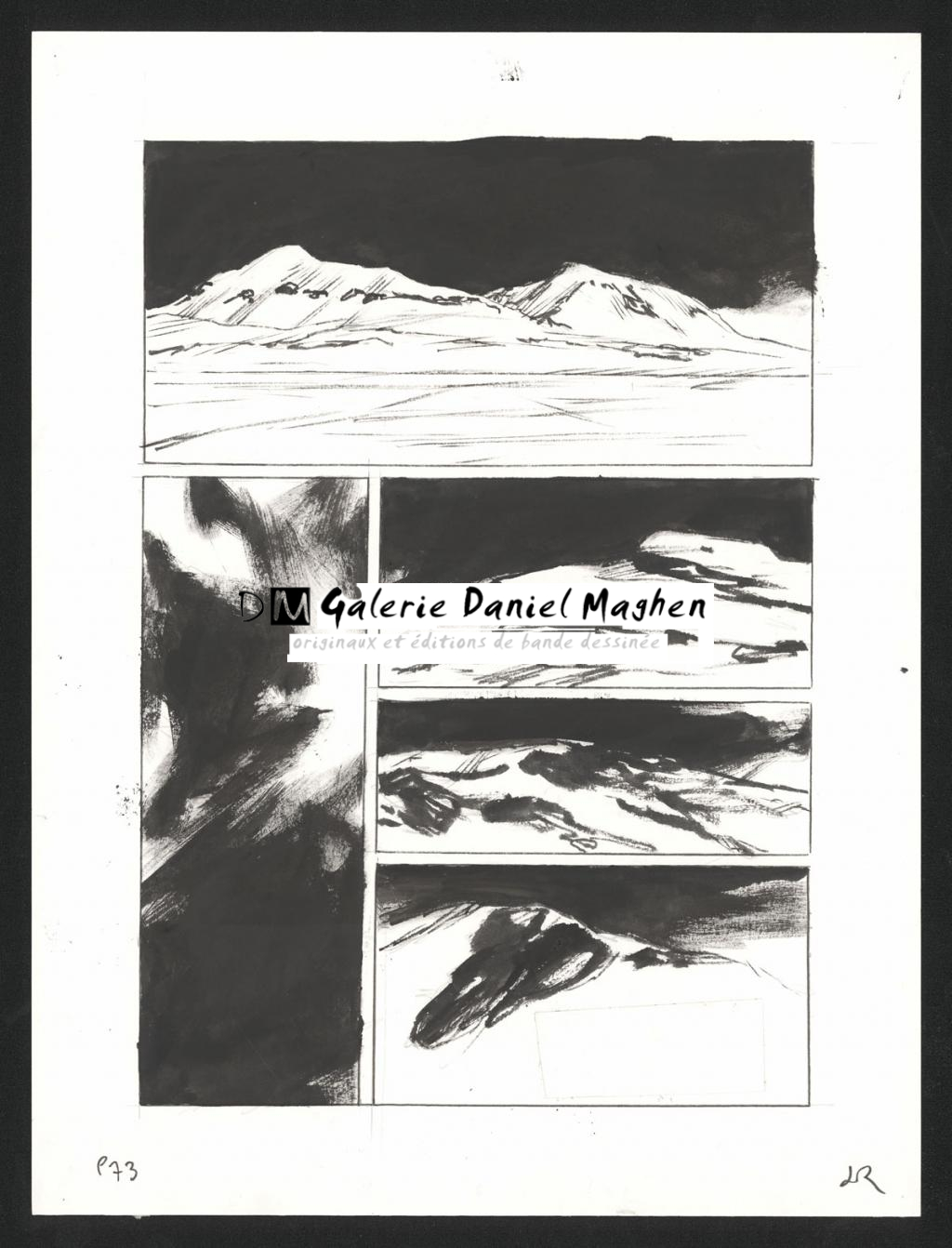Planche originale n°73 - Jean-Marc Rochette - Encre de Chine sur papier - 4474
