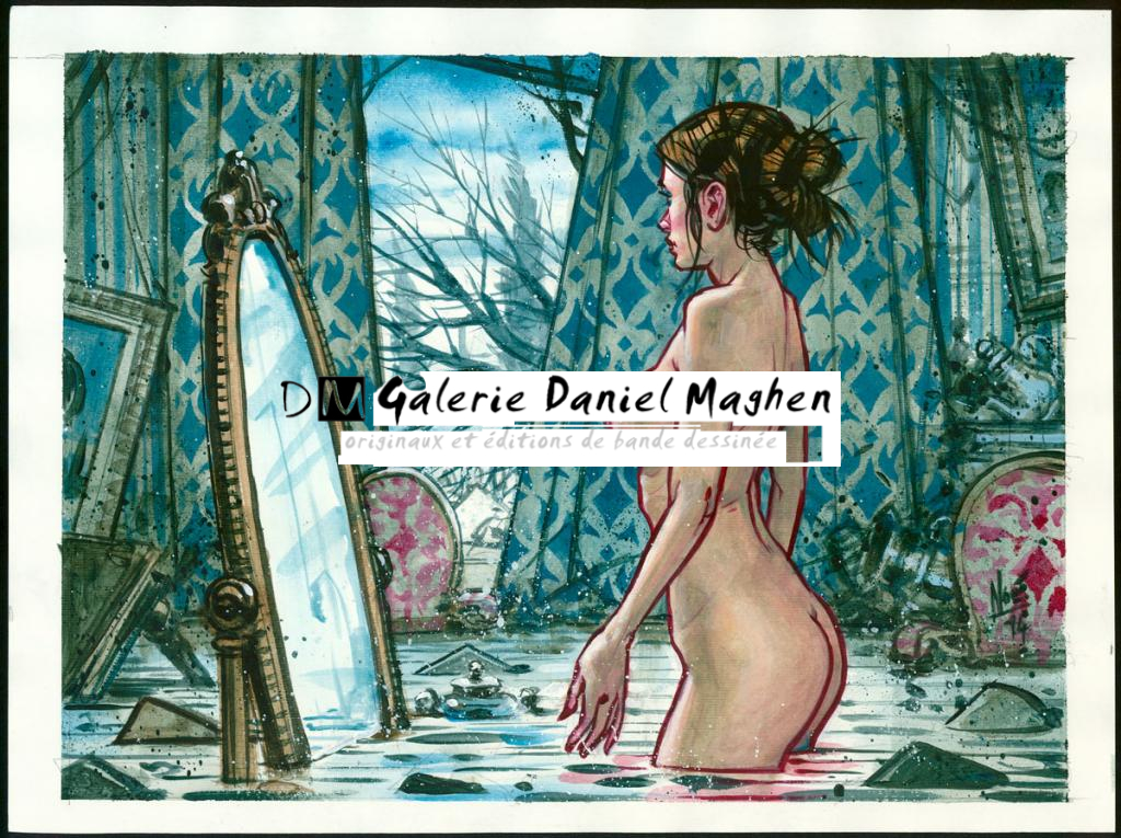 Illustration originale - Ignacio Noé - Acrylique sur papier - 4775