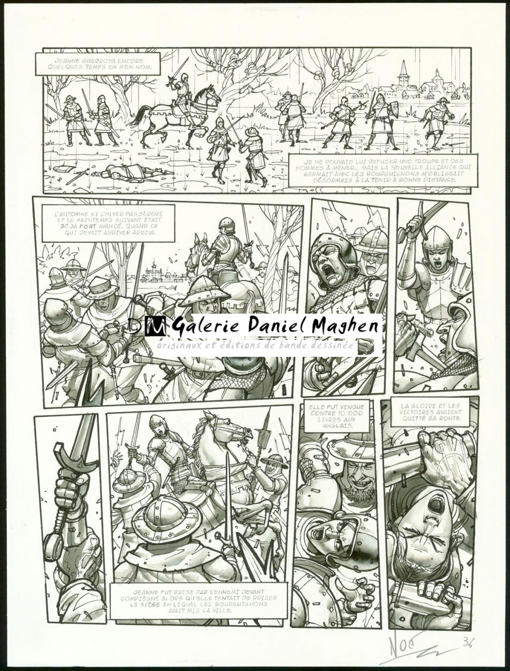 Planche originale - Ignacio Noé - Technique mixte - 3448