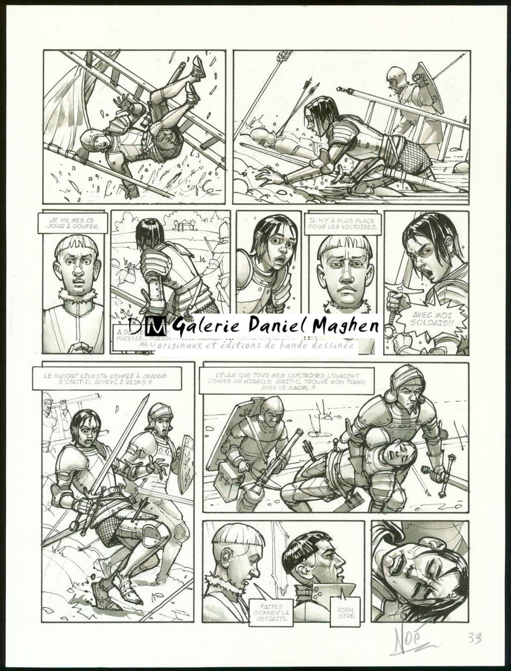 Planche originale - Ignacio Noé - Technique mixte - 3447