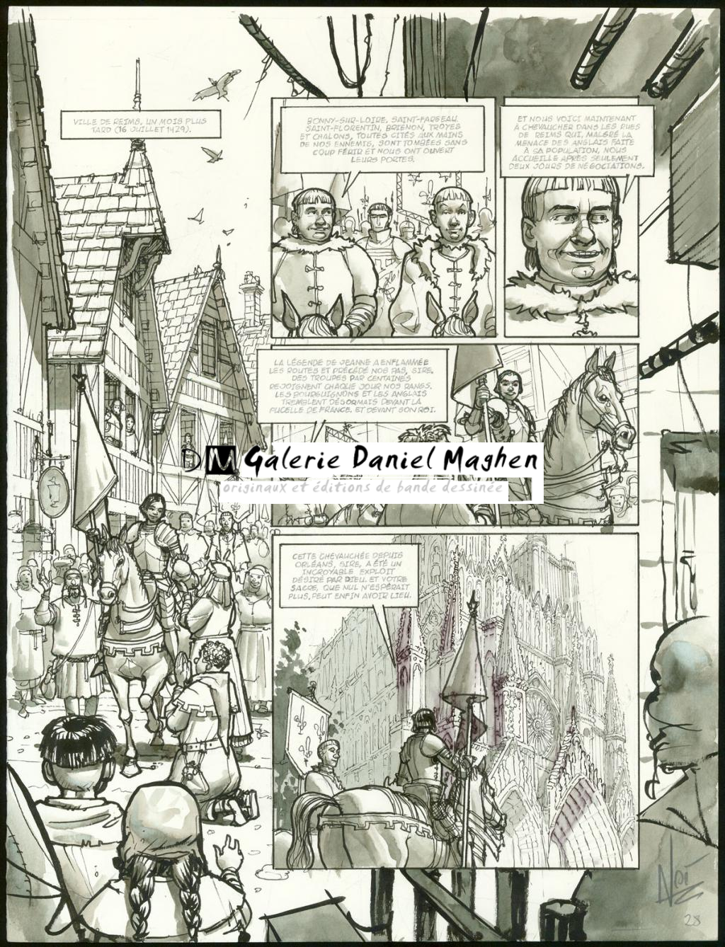 Planche originale - Ignacio Noé - Technique mixte - 3444