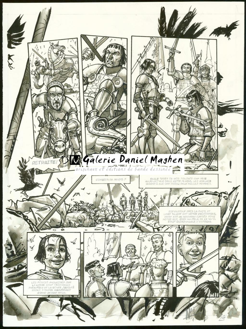 Planche originale - Ignacio Noé - Technique mixte - 3443