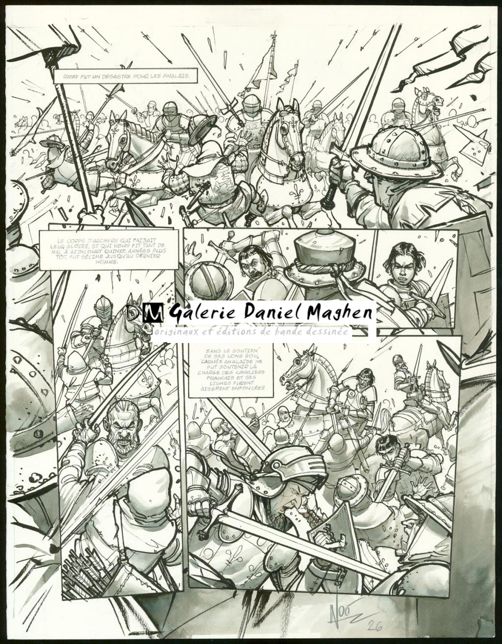 Planche originale - Ignacio Noé - Technique mixte - 3442