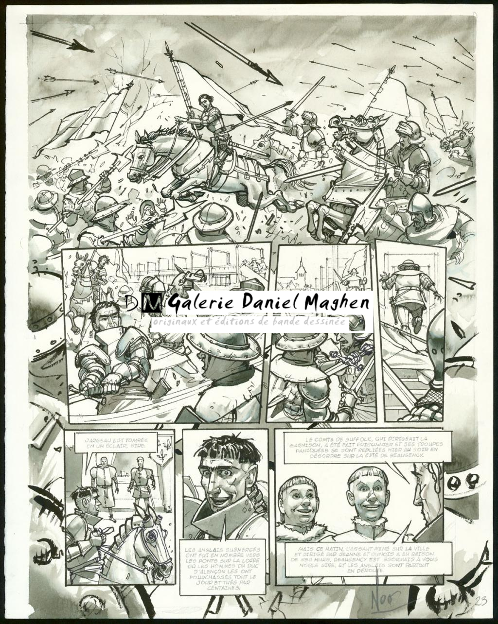 Planche originale - Ignacio Noé - Technique mixte - 3440