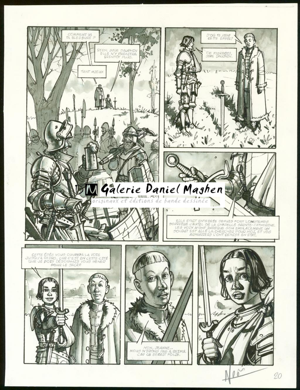 Planche originale - Ignacio Noé - Technique mixte - 3437