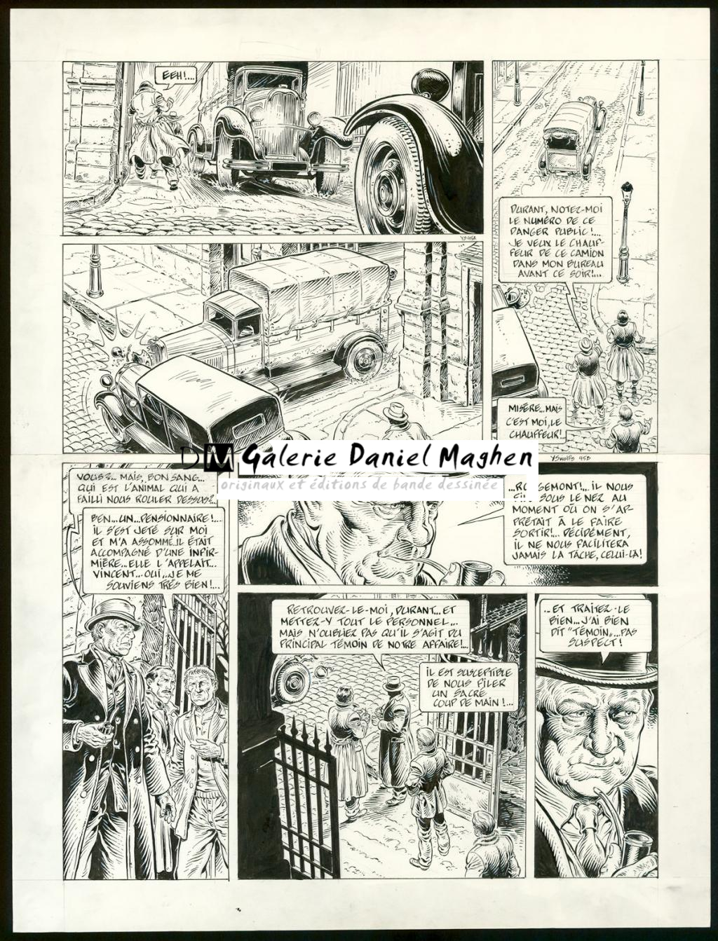 Planche originale n°45 - Yves Swolfs - Encre de Chine sur papier - 4948