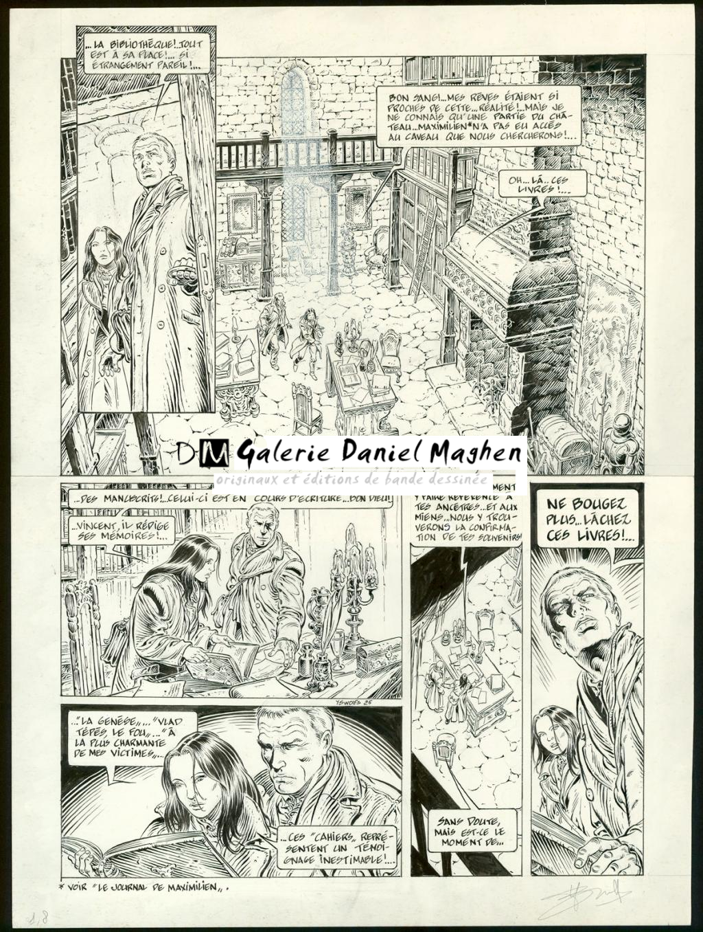 Planche originale n°25 - Yves Swolfs - Encre de Chine sur papier - 4952