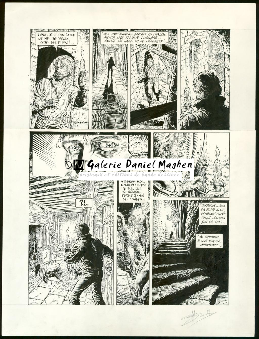 Planche originale n°29 - Yves Swolfs - Encre de Chine sur papier - 4953