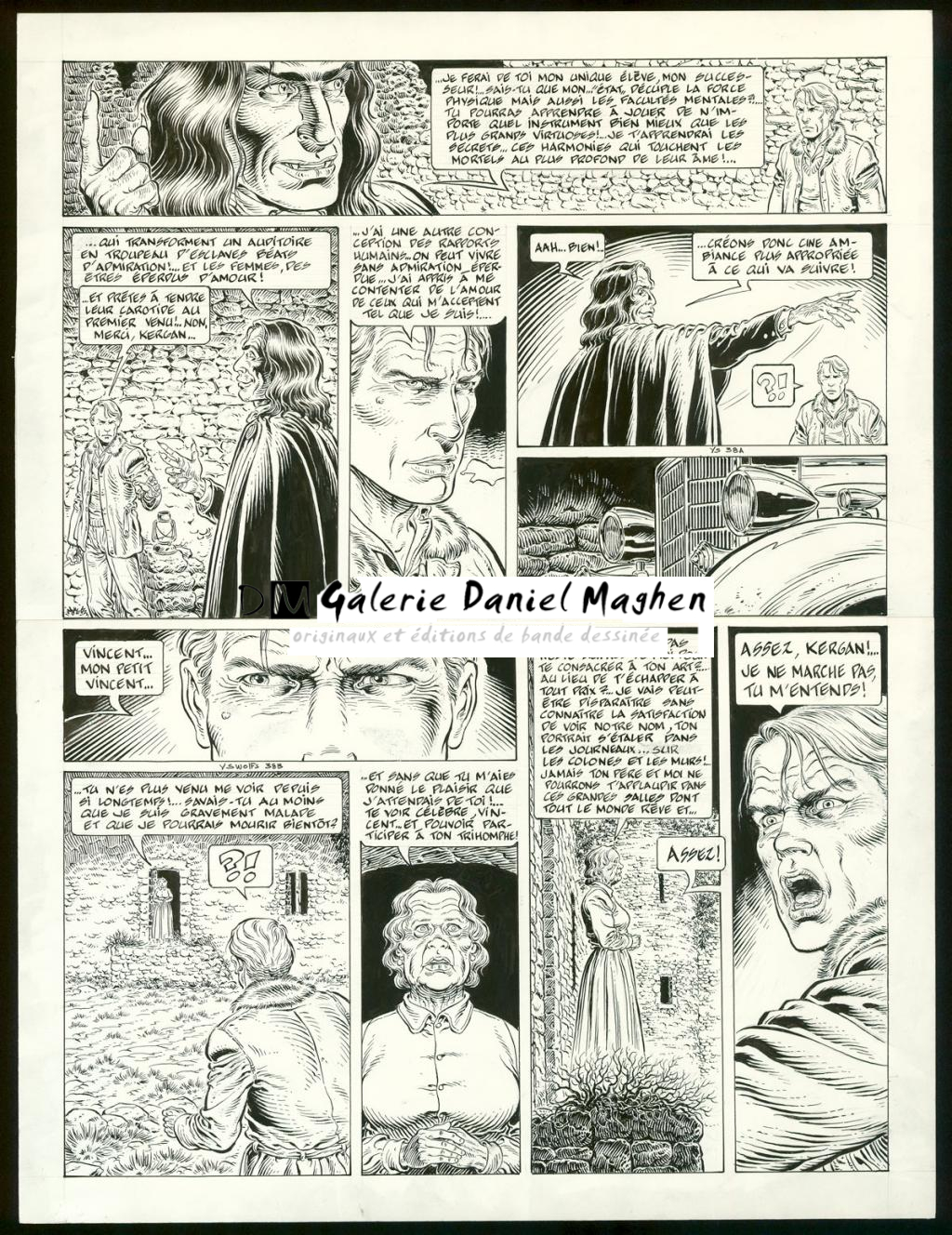 Planche originale n°38 - Yves Swolfs - Encre de Chine sur papier - 4955