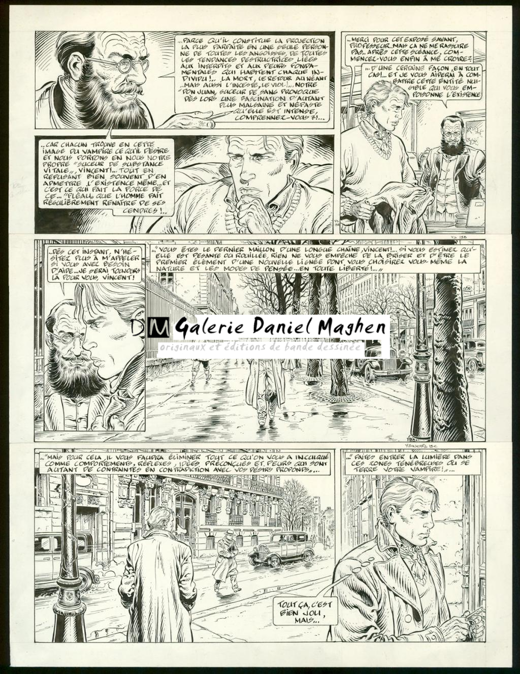 Planche originale n°13 - Yves Swolfs - Encre de Chine sur papier - 4956