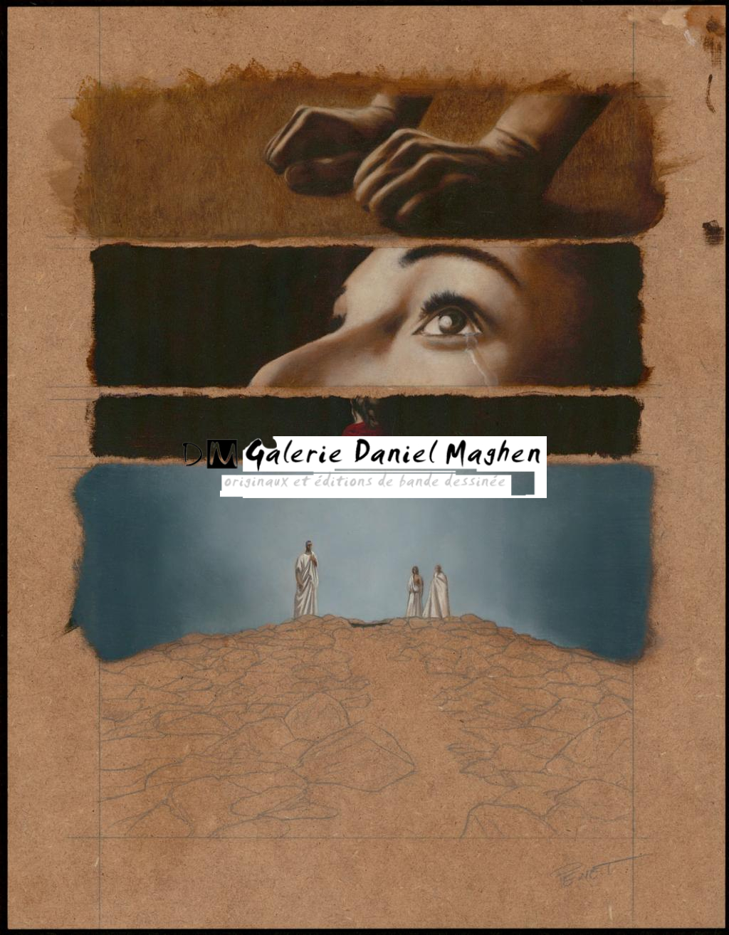 Planche originale n°69 - Régis Penet - Huile et crayon sur bois - 3630