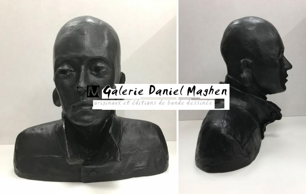 Buste d'Adeline, tirage en 8 exemplaires - Jean-Marc Rochette - Bronze - 5163