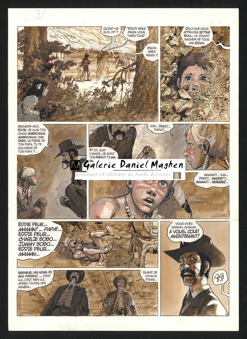 Planche originale n°7 - Grzegorz Rosinski - Technique mixte - 6002