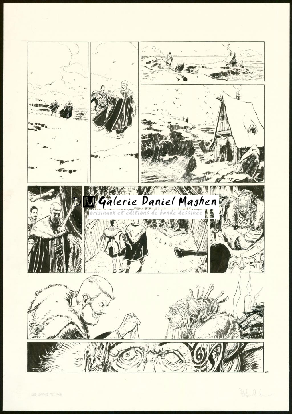 Planche originale n°28 - Stefano Carloni - Encre de Chine - 3611