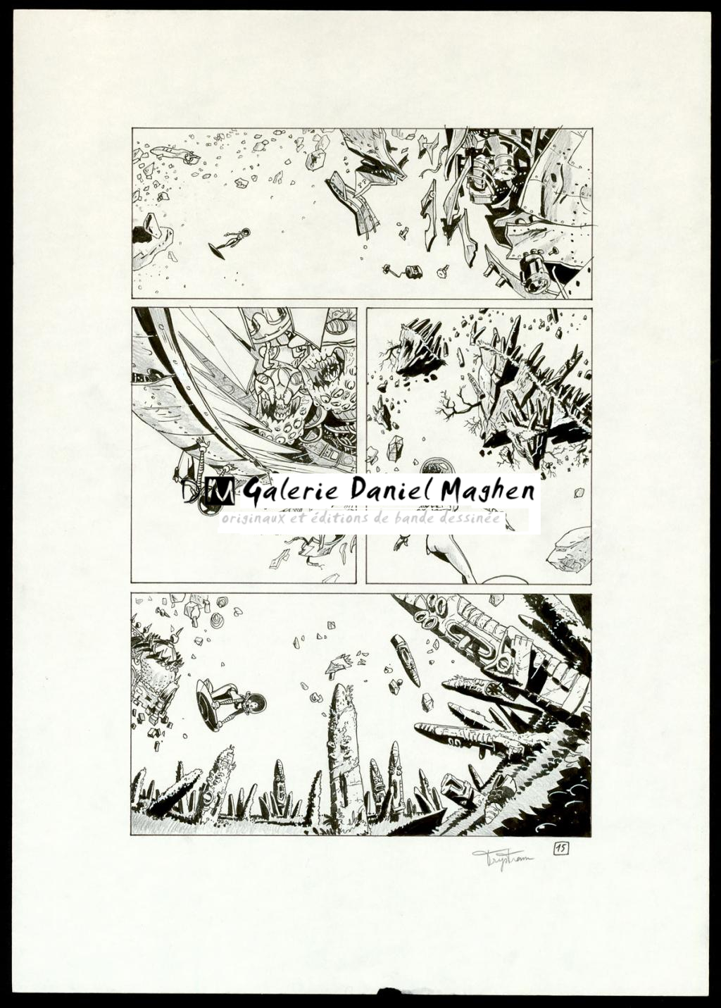 Planche originale - Martin Trystram - Encre de Chine - 4096