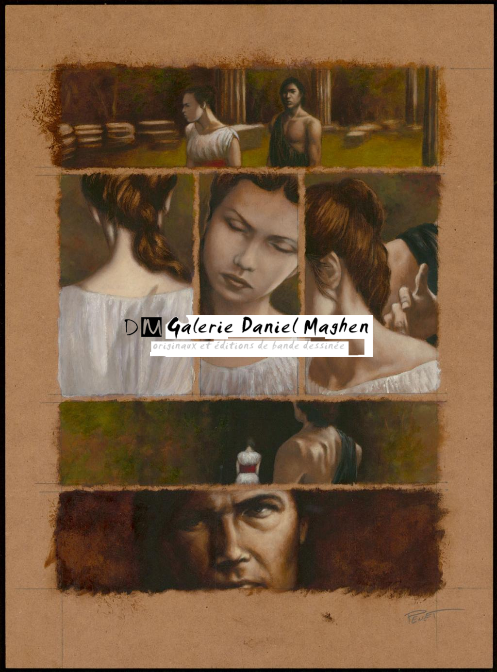 Planche originale n°46 - Régis Penet - Huile et crayon sur bois - 3570