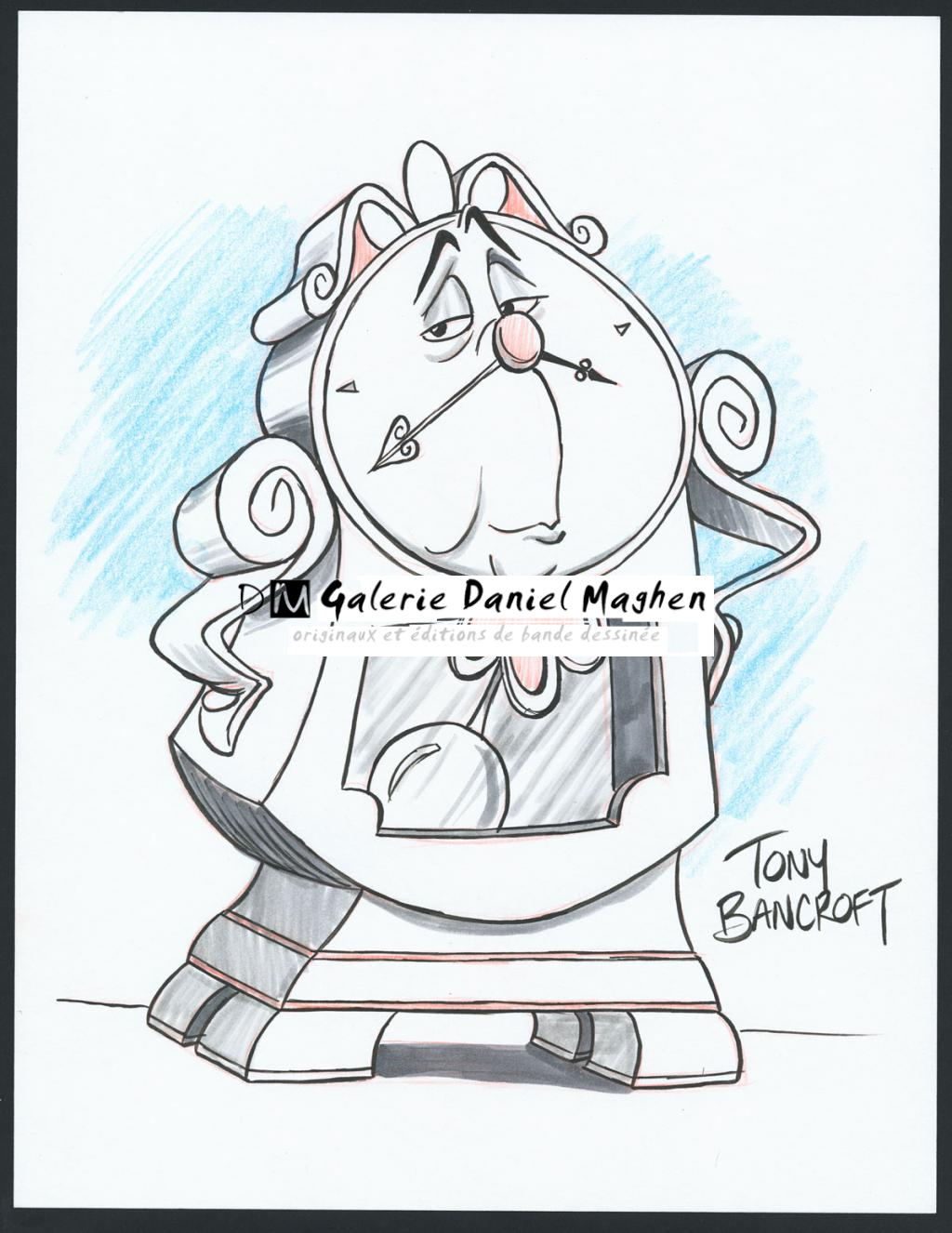 Illustration originale - Big Ben - Tony Bancroft - Technique mixte - 4322