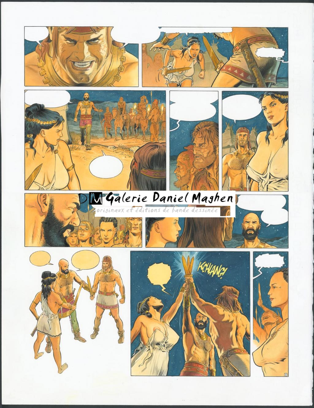 Planche originale n°37 - François Miville-Deschênes - Technique mixte - 4180