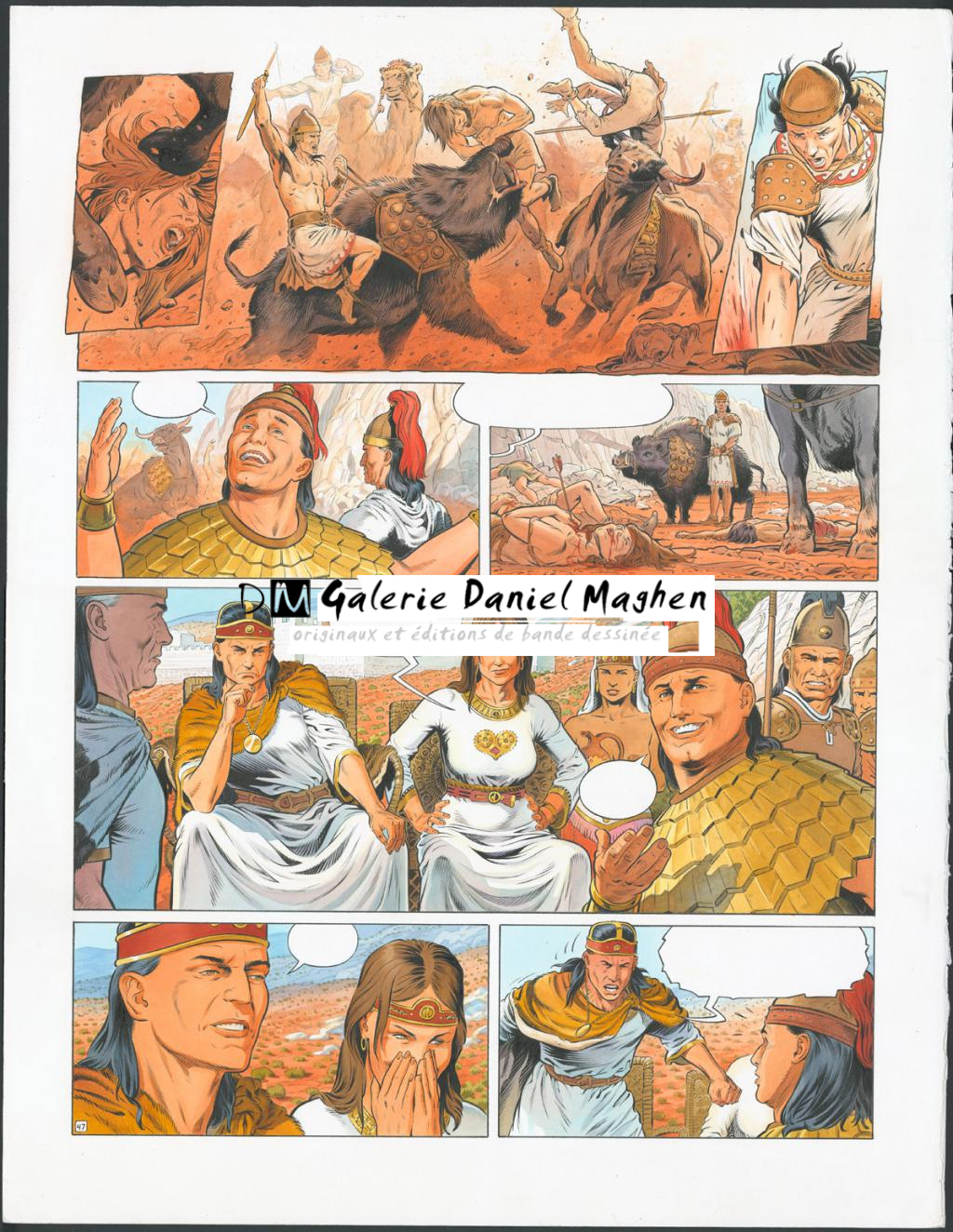 Planche originale n°47 - François Miville-Deschênes - Technique mixte - 4181