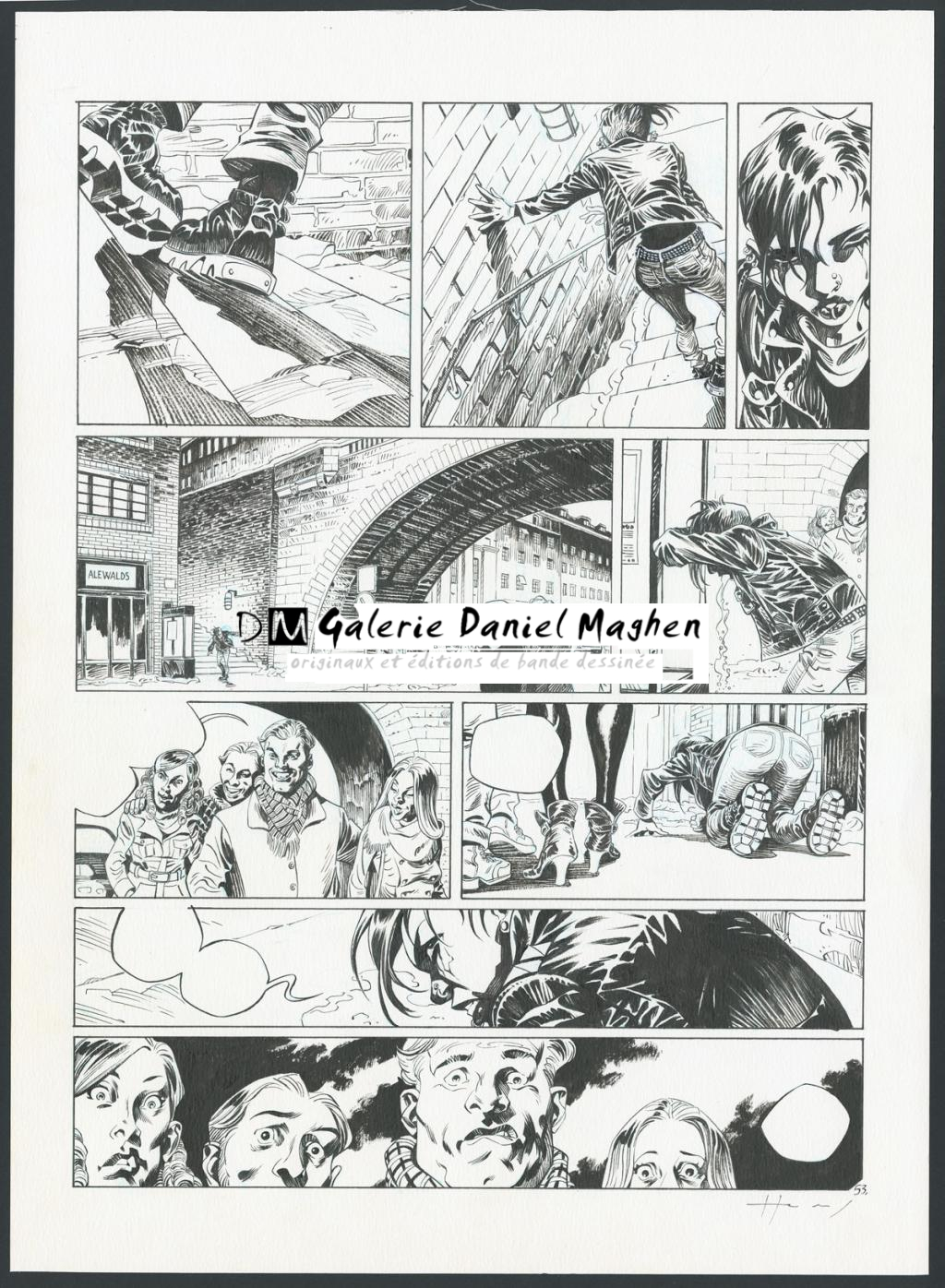 Planche originale - Homs - Encre de Chine sur papier - 5627