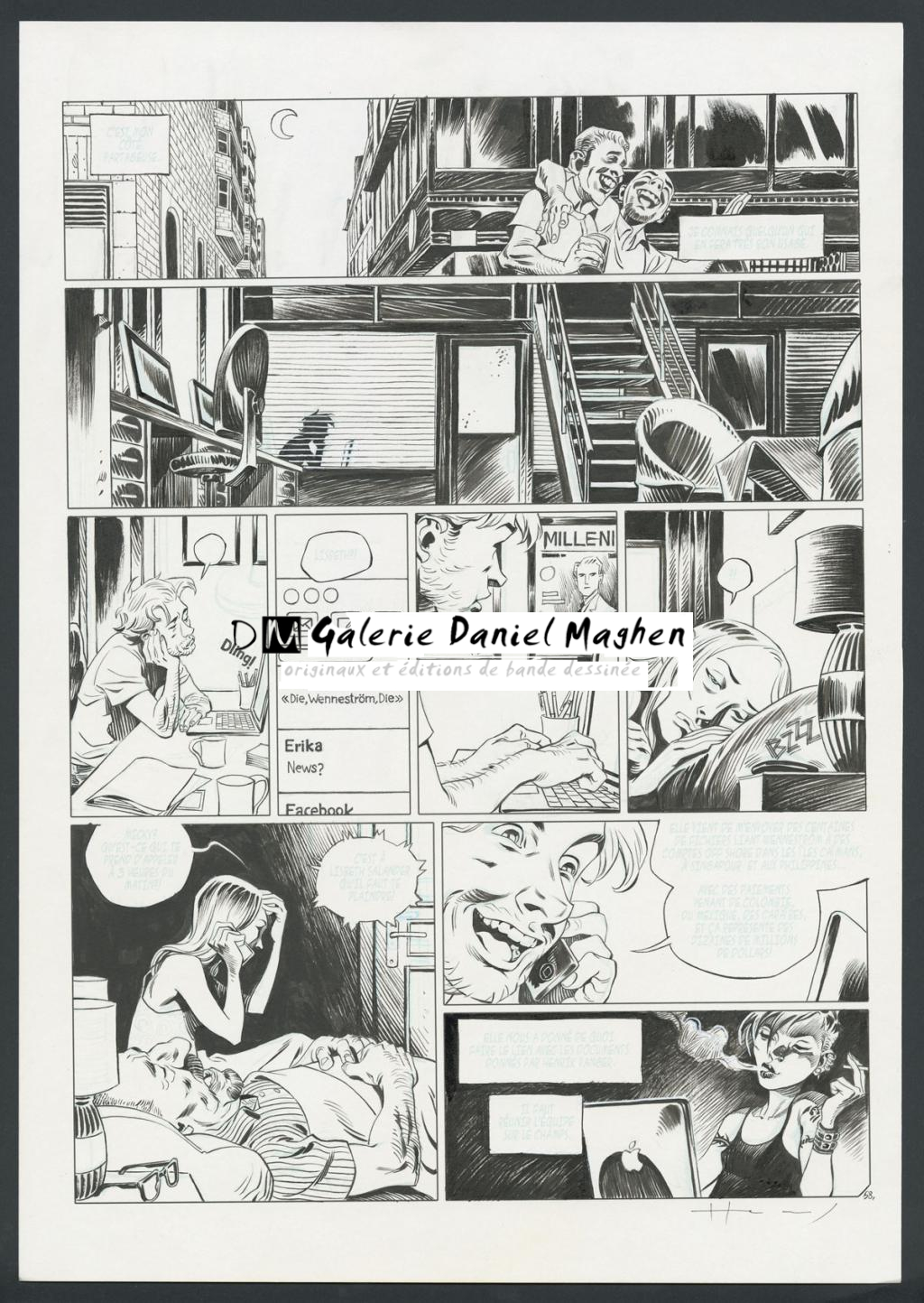 Planche originale - Homs - Encre de Chine sur papier - 5630