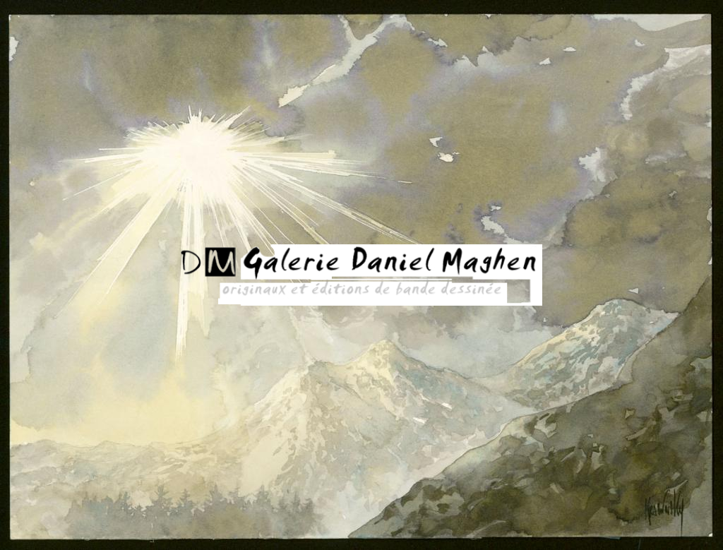 Double planche originale 176 et 177 - Jean-Paul Krassinsky - Aquarelle et encre de Chine - 3902