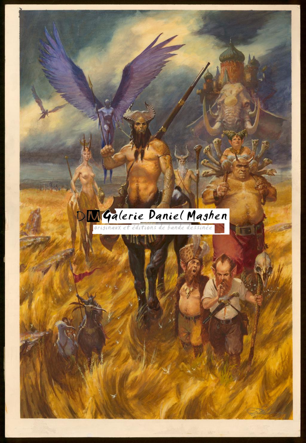 illustration originale - Paul Dainton - 3855