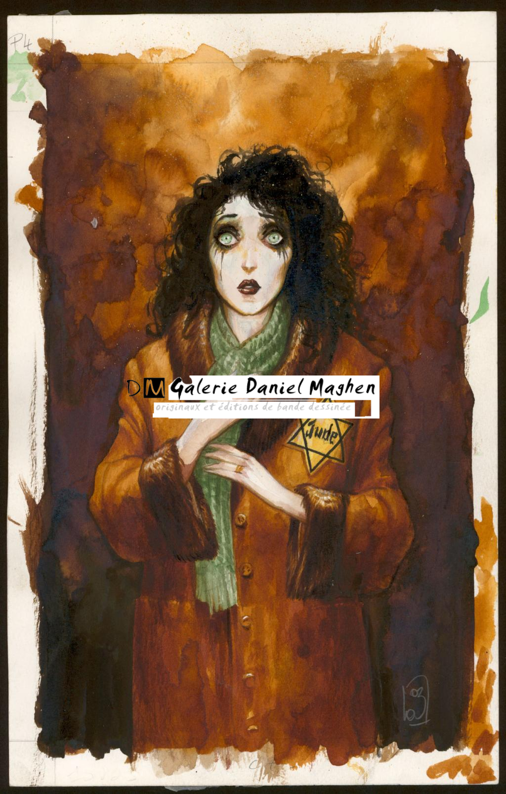 p03 portrait rebecca - Olivier Ledroit - Technique mixte - 3860