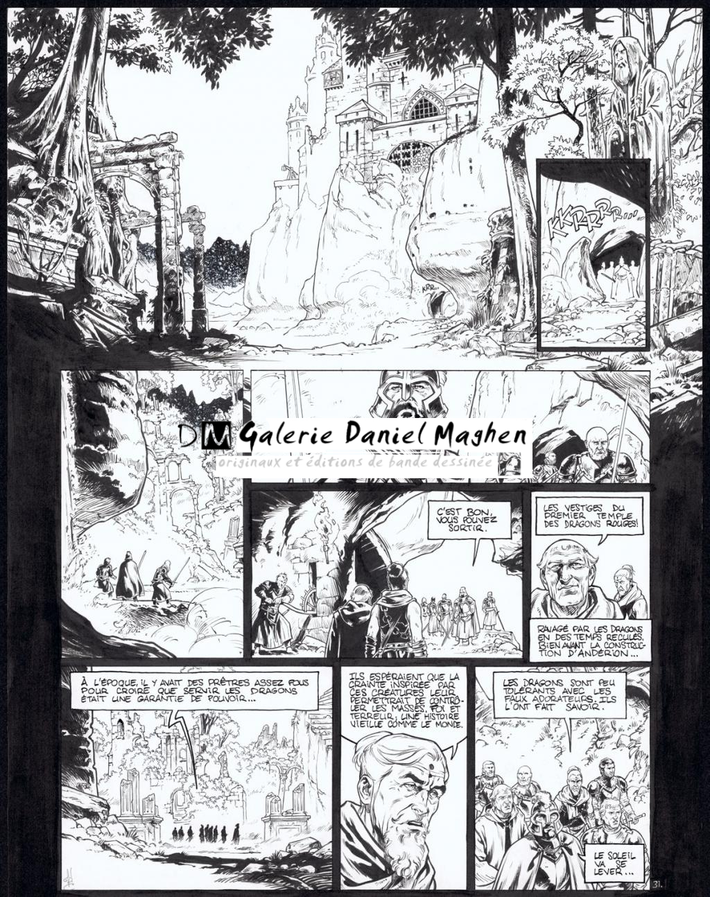 planche originale n°31 - Jean Charles Poupard - Encre de Chine - 4765