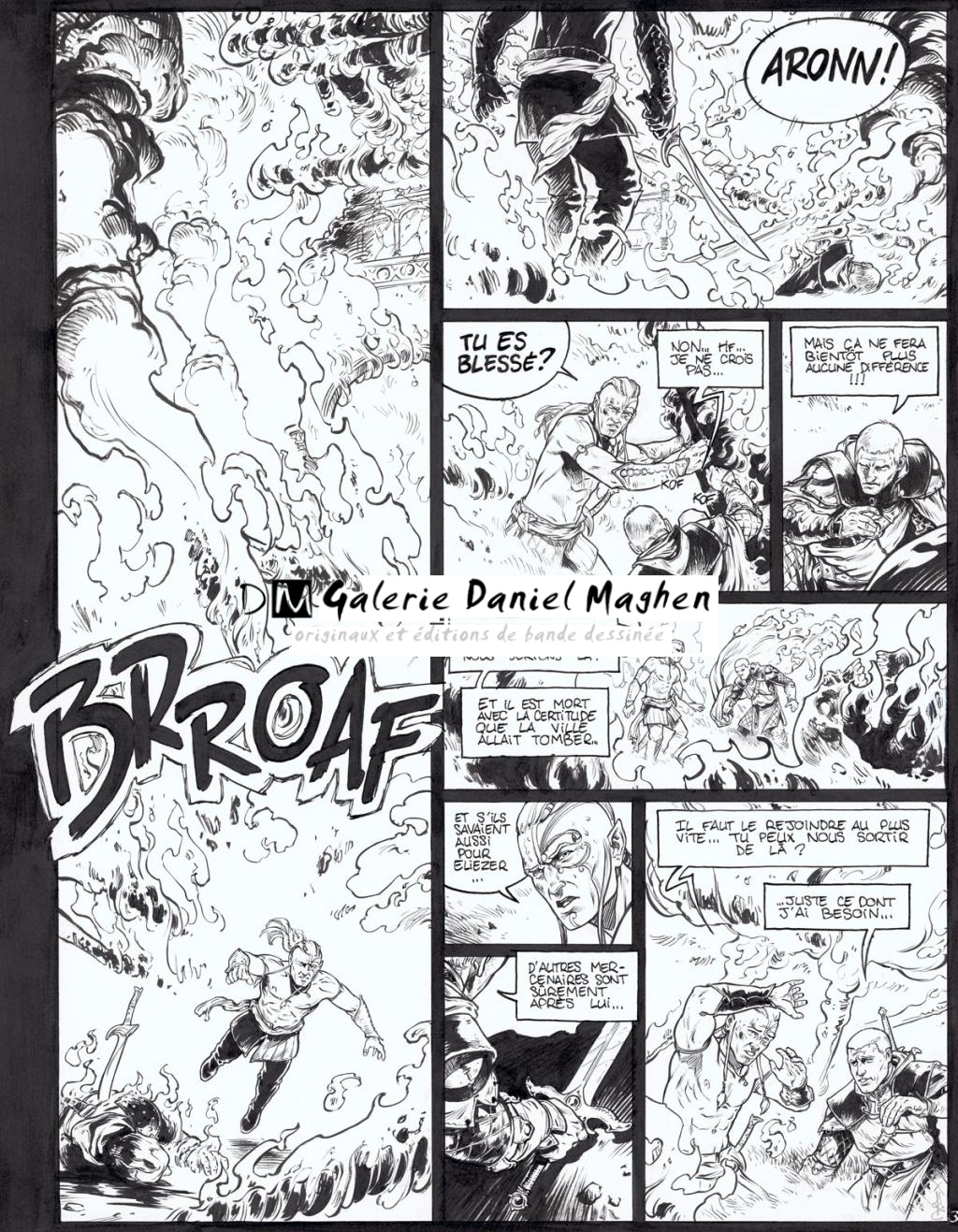 planche originale n°30 - Jean Charles Poupard - Encre de Chine - 4931