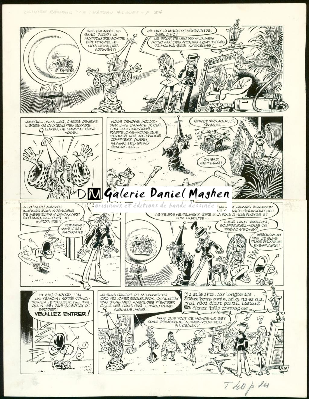 Planche originale n°37 - Dany - Encre de Chine sur papier - 4061