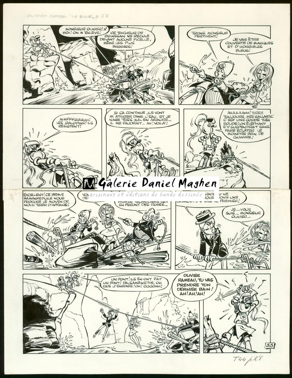 Planche originale n°33 - Dany - Encre de Chine sur papier - 4058