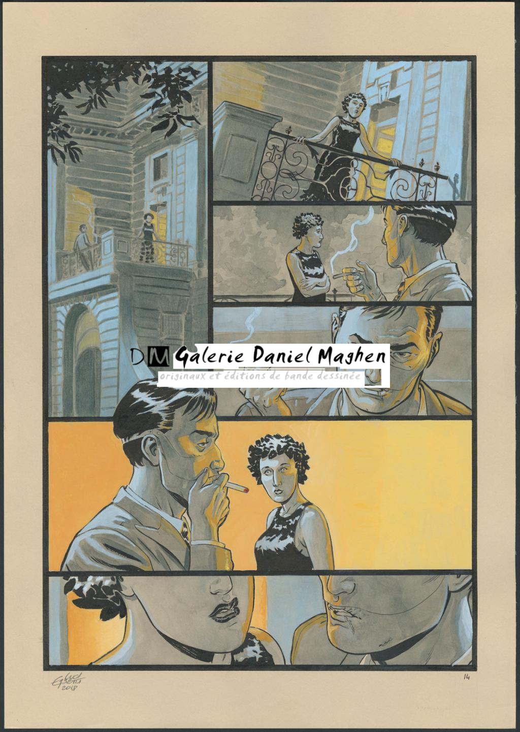 Planche originale 14 - Erbetta Luca - Gouache et encre de Chine - 4079