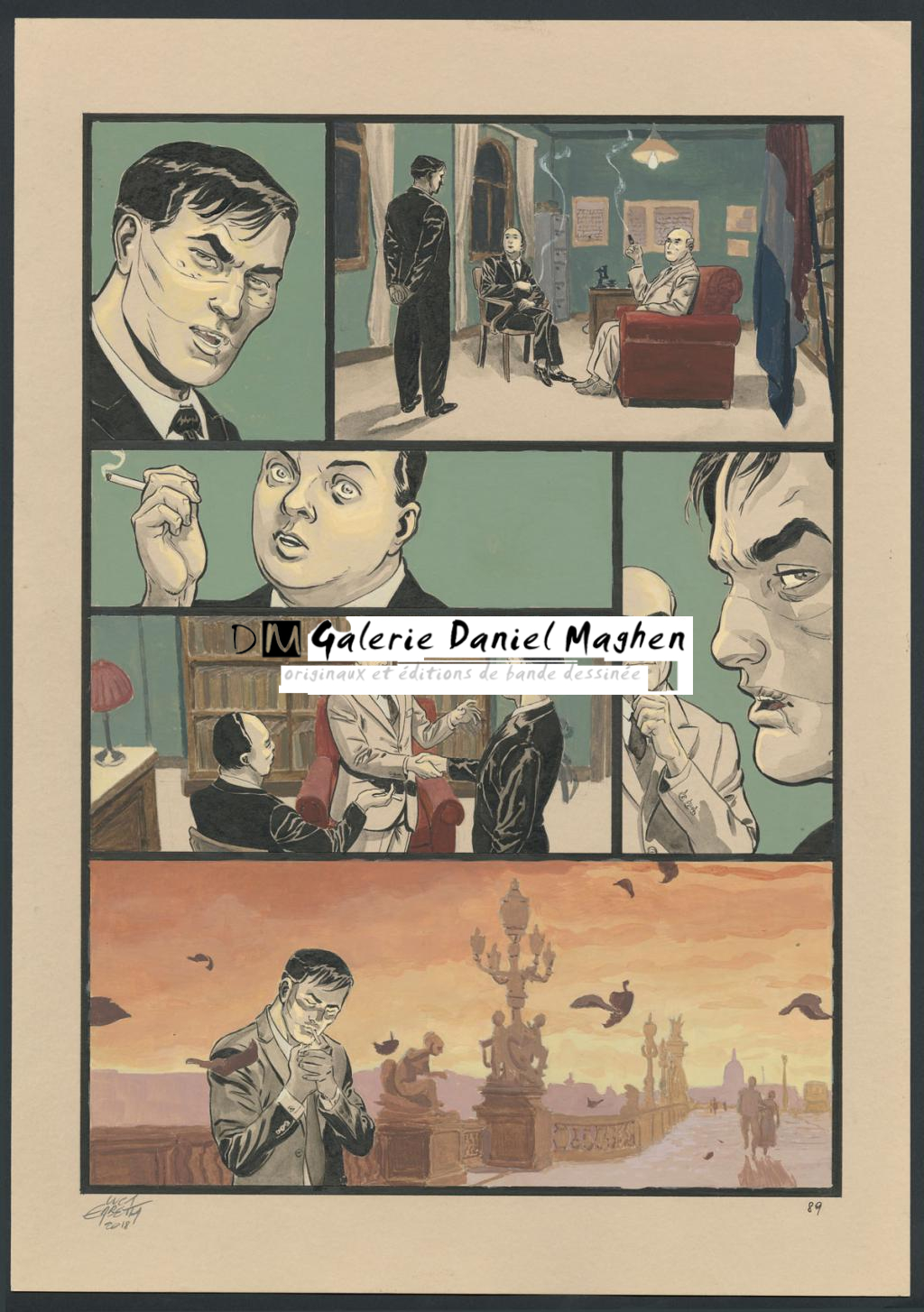 Planche originale 89 - Erbetta Luca - Gouache et encre de Chine - 4063