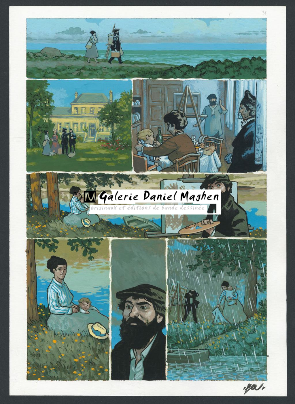 Planche originale n°30 - Efa - Gouache sur papier - 4219