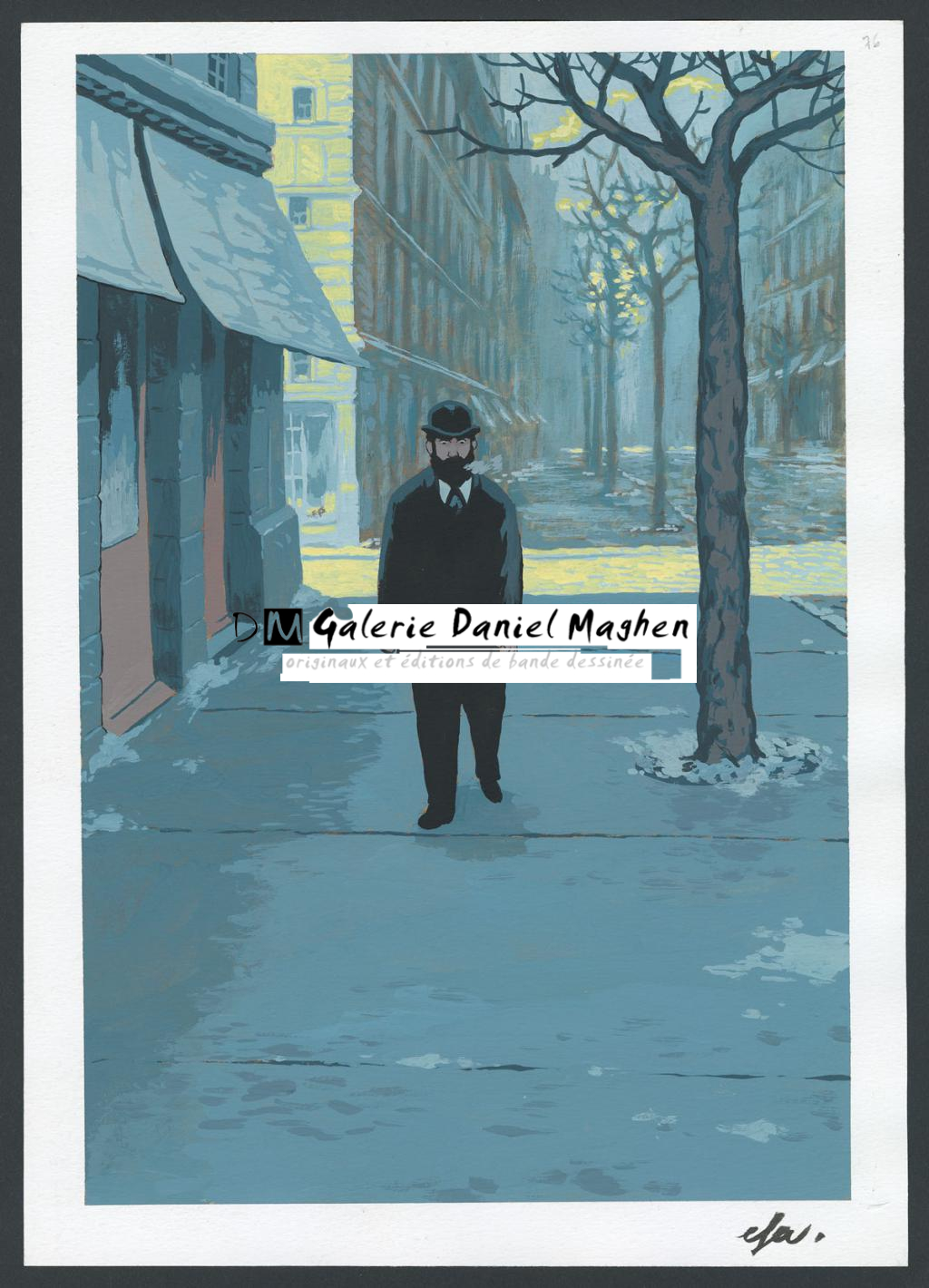 Planche originale n°76 - Efa - Gouache sur papier - 4206