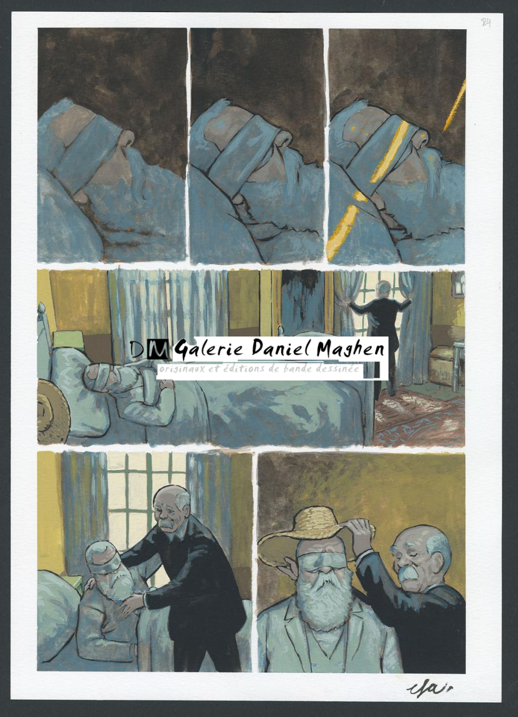 Planche originale n°84 - Efa - Gouache sur papier - 4205