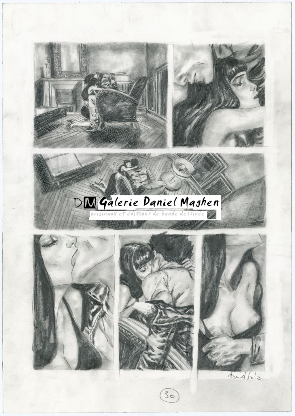 Planche originale n°30 - David Sala - Mine de plomb sur papier - 4042