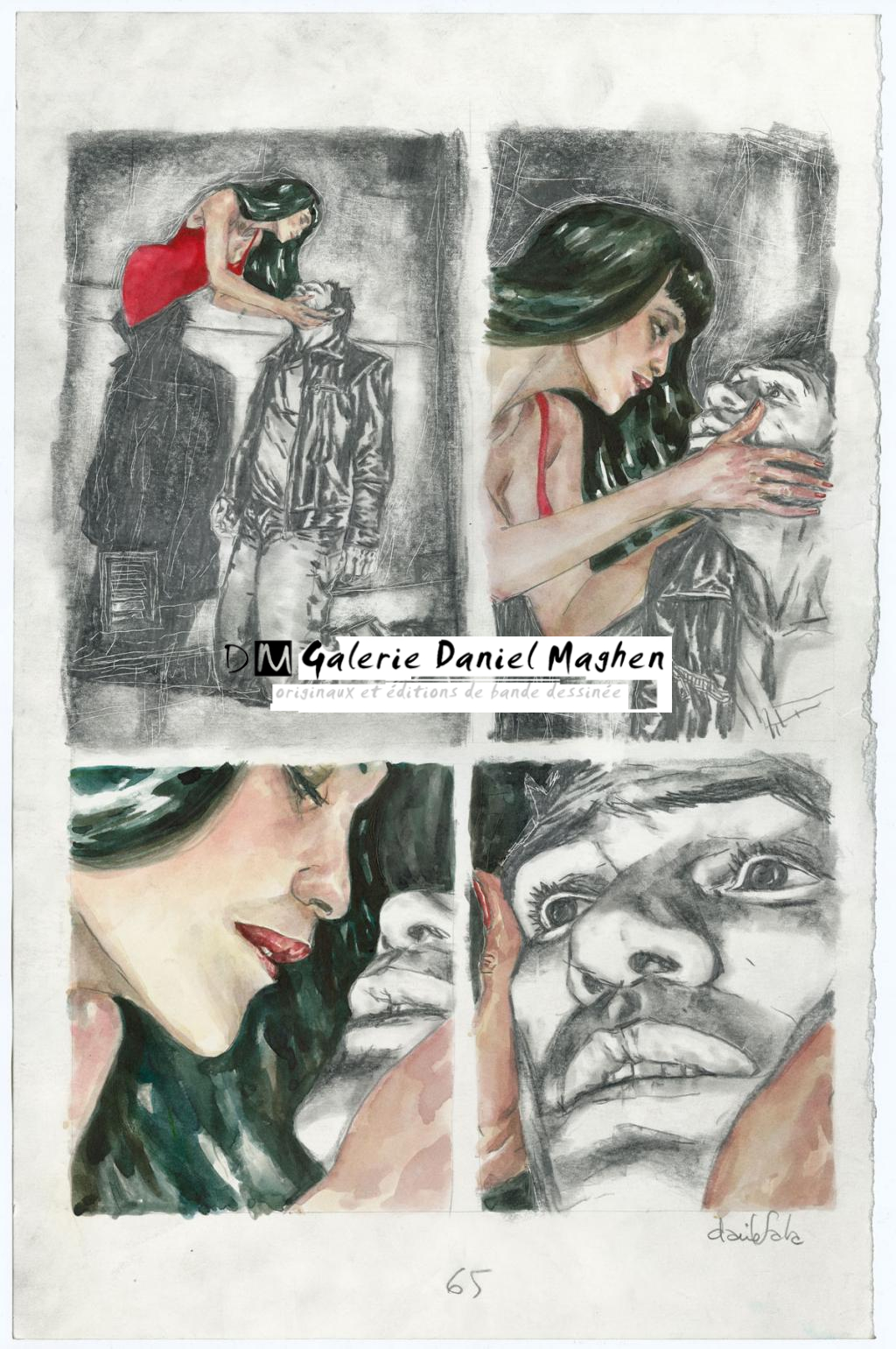 Planche originale n°65 - David Sala - Aquarelle et mine de plomb sur papier - 5569