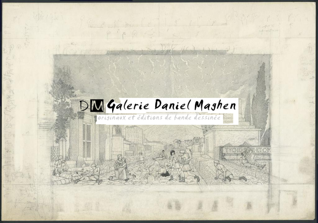 illustration originale - Marc Henniquiau - Encre de Chine sur papier - 5710