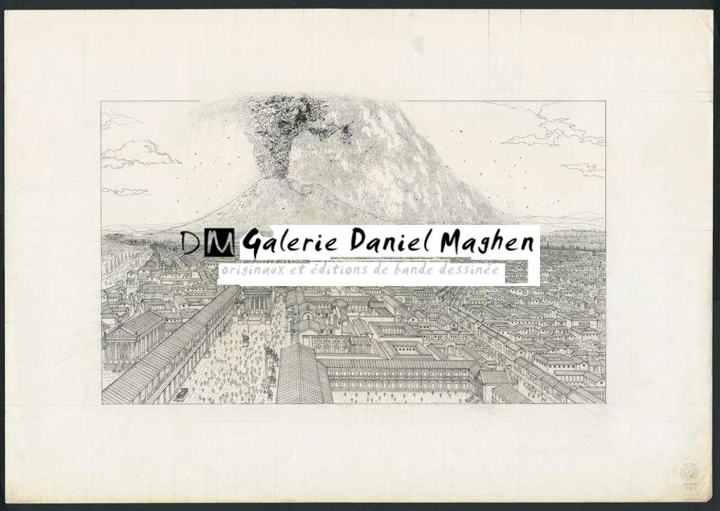 Illustration originale - Marc Henniquiau - Encre de Chine sur papier - 4190