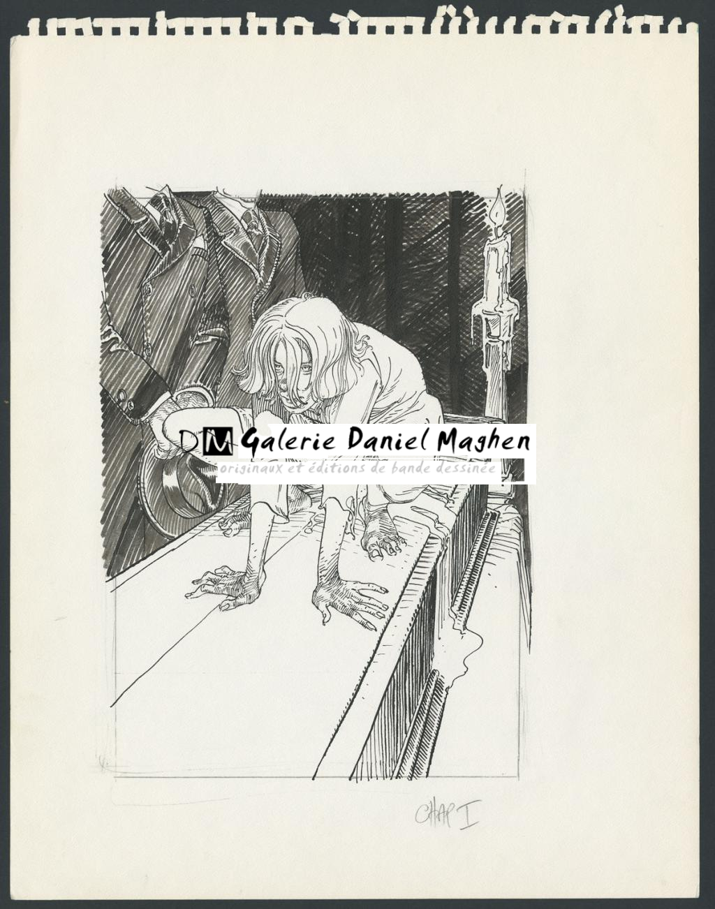 Illustration originale - François Boucq - Encre de Chine sur papier - 4838