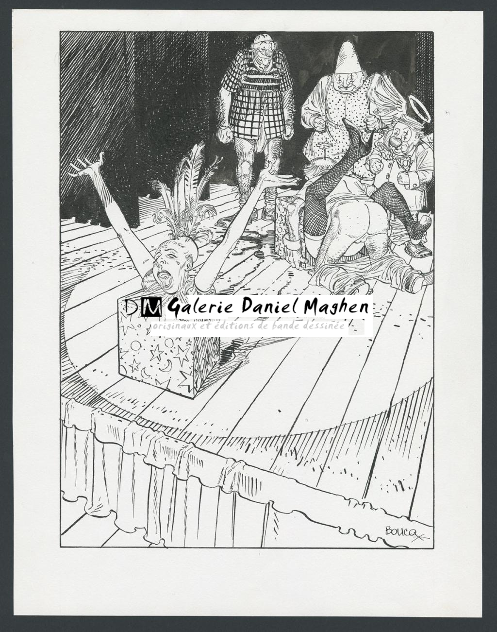 Illustration originale - François Boucq - Encre de Chine sur papier - 4843