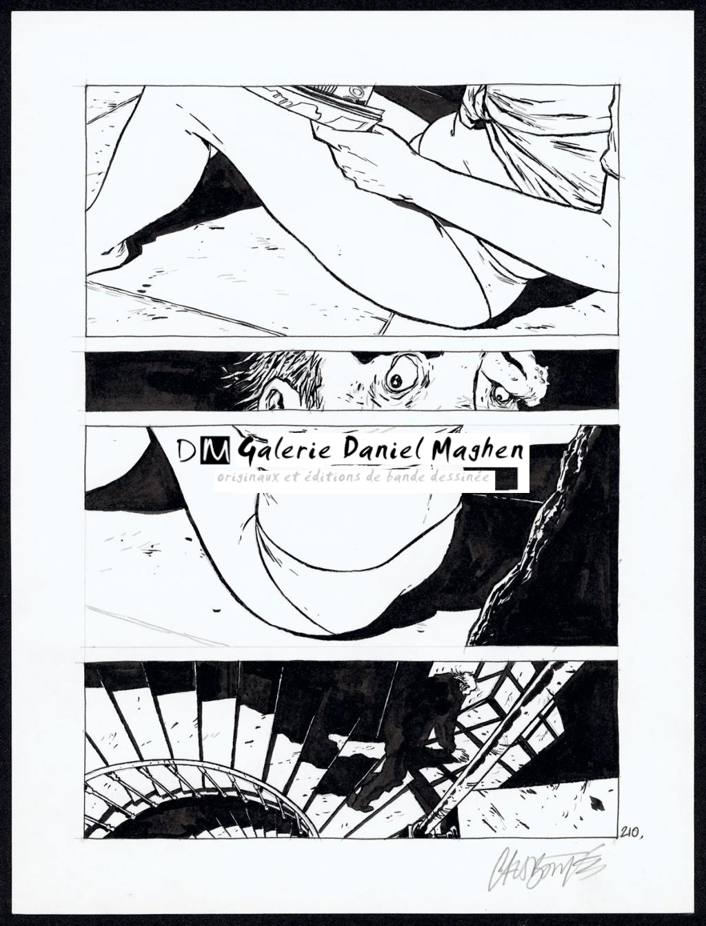planche 210 - Christophe Chabouté - Encre de Chine - 4975