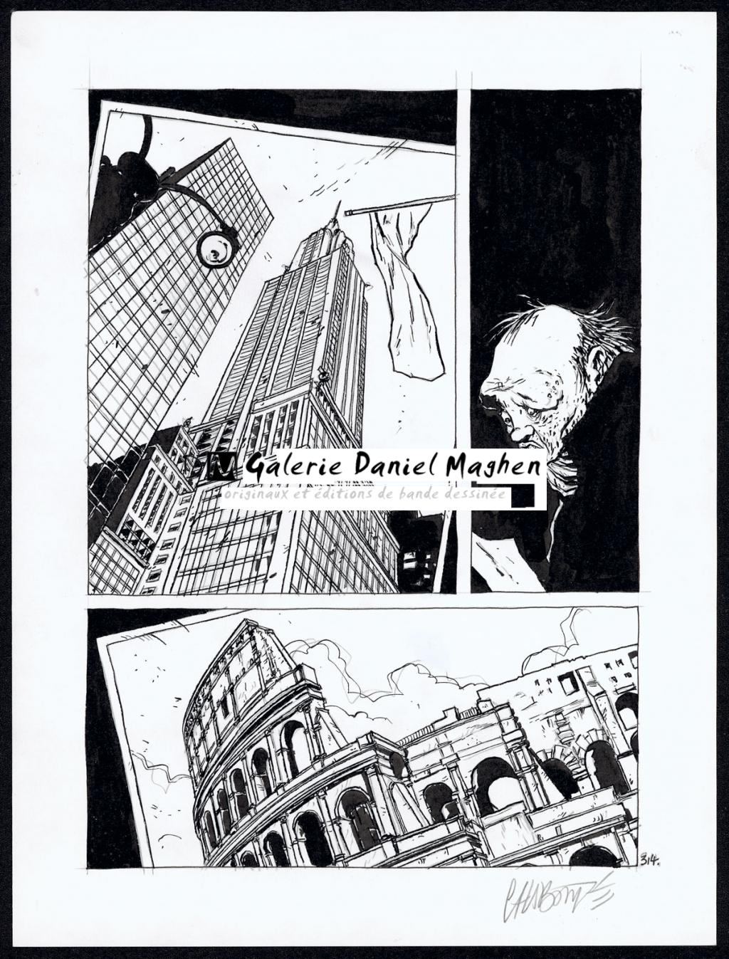 Planche 314 - Christophe Chabouté - Encre de Chine - 4970
