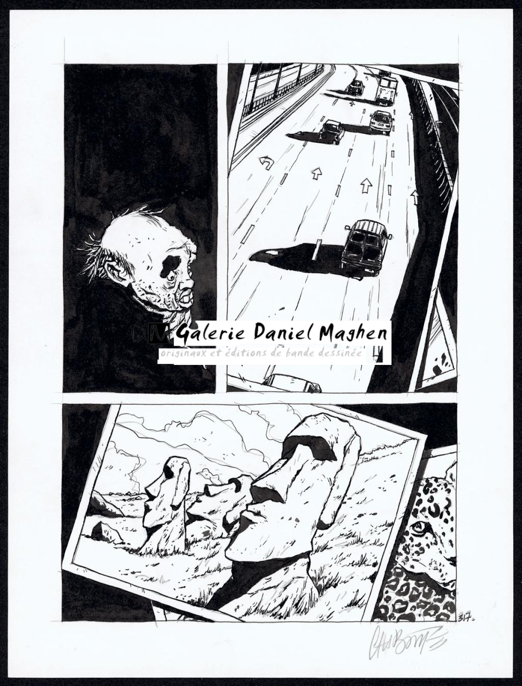 planche 317 - Christophe Chabouté - Encre de Chine - 4969