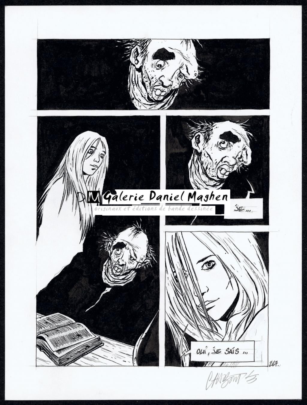 planche 267 - Christophe Chabouté - Encre de Chine - 4967